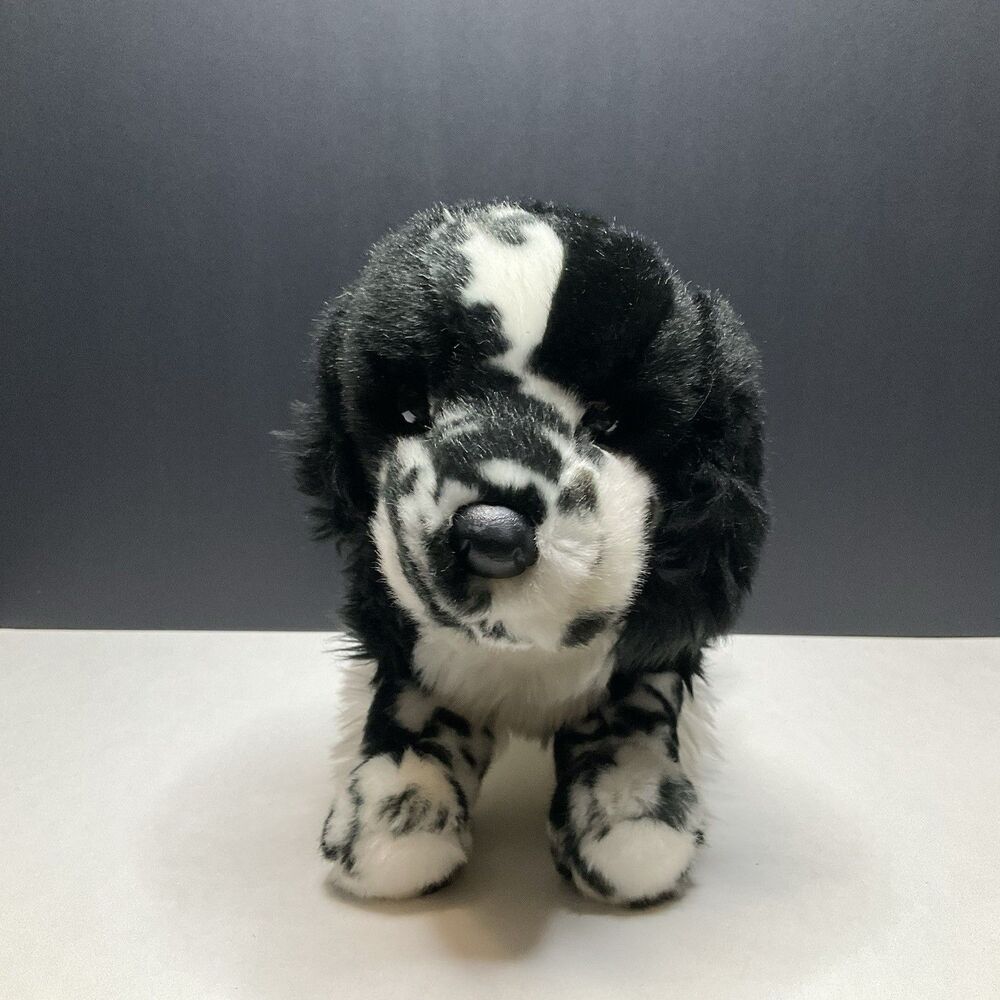 Douglas Cuddle Toys Feathers Springer Spaniel Plush 12" Floppy Dog Rare Retired